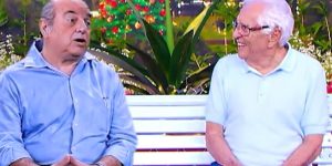 m colorida feita pelo SBT usando IA para promover "encontro" entre Carlos Alberto e o pai, Manoel de Nóbrega