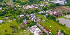 Tornado de curta duração atingiu a cidade de Farroupilha, no Rio Grande do Sul, na terça-feira (23