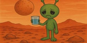 A crise hídrica em Marte e suas implicações para o planeta vermelho