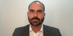 Eduardo Bolsonaro fala em entrevista à CNN