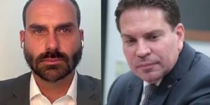 s coloridas de Eduardo Bolsonaro e Alexandre Ramagem