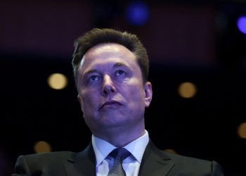 Elon Musk at the U.S.-Saudi Investment Forum in Washington, D.C.