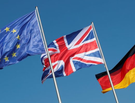 União Europeia Reino Unido Alemanha Bandeiras