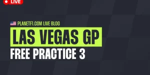 F1 live: 2025 Las Vegas GP FP3.