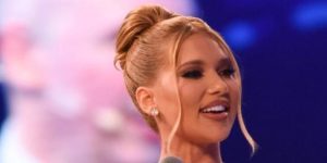 Virgínia Fonseca brilha em leilão beneficente com vestido vermelho de grife