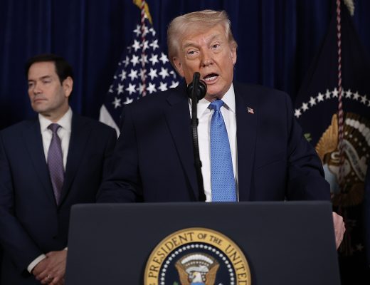 colorida de Donald Trump