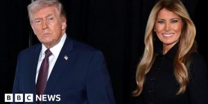 Donald Trump elogia Melania pelo seu filme