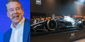 showing a smiling man in a blue blazer (Bill Ford