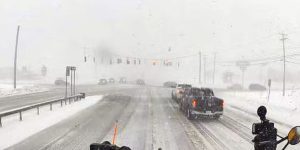 m colorida, Tempestade de inverno ameaça EUA