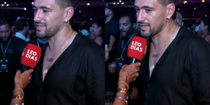 Arrascaeta conversou com a repórter Monique Arruda, do portal LeoDias. (Portal LeoDias