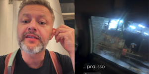 Lucas Lima relata assalto em São Paulo e se machuca levemente