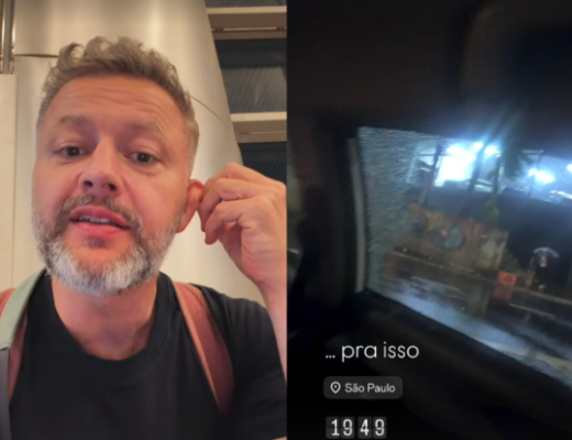 Lucas Lima relata assalto em São Paulo e se machuca levemente