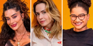 Aline Campos, Ana Paula Renault e Milena (Reprodução Globo)