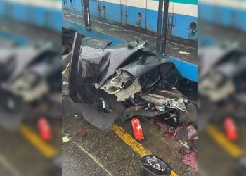 Acidente entre trem e carro deixa uma vítima fatal no Rio de Janeiro