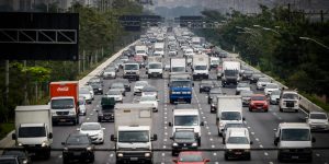 Trânsito na Marginal Tietê, em São Paulo
