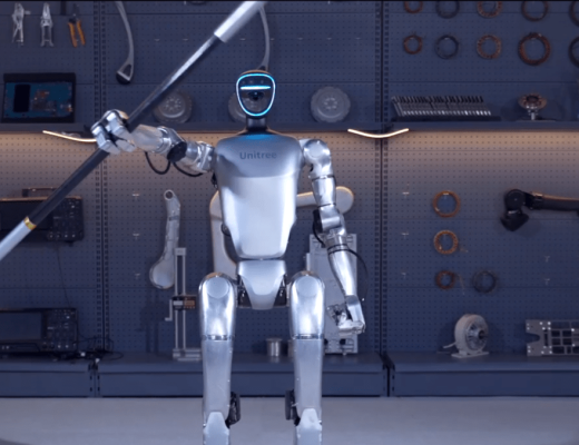 Robôs Unitree G1 impressionam ao realizar acrobacias em concerto