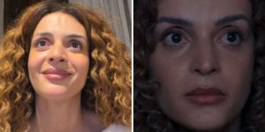Gabriela Loran se emociona com cena de Viviane em "Três Graças"