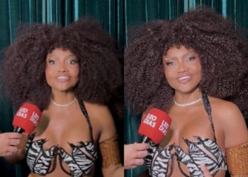 Gaby Amarantos celebra sucesso e bastidores do Rock Doido em SP