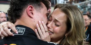 Lando Norris' girlfriend Christmas lingerie