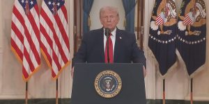 Foto: 1 de 1 Trump ameaça Irã com novos ataques — Foto: Reprodução/Truth Social