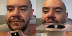 Gominho exibe diamante feito de cinzas de Preta Gil  • Reprodução/Instagram