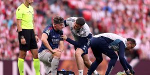 Choque entre Gyökeres e Gabriel Magalhães na Champions