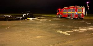 Helicóptero cai em Caxambu durante tentativa de decolagem
