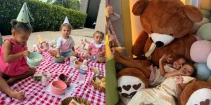 Momentos de diversão: Neymar Jr. compartilha dia com as filhas