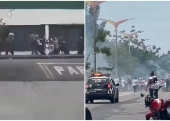 Briga entre torcedoras do Ceará e Fortaleza gera confusão antes do clássico