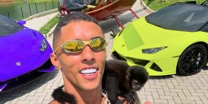 Arsenal de guerra encontrado na casa do influenciador Buzeira