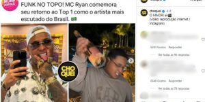 MC Ryan SP é exaltado em perfil da 'Choquei' — Foto: 1 de 3 MC Ryan SP é exaltad
