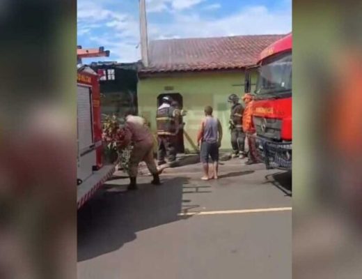 Incêndio em residência deixa duas crianças feridas em MS