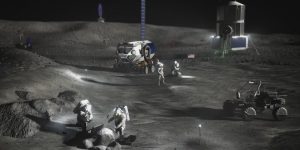 Missões na Lua visam a exploração do universo e de recursos naturais. — Foto: 1