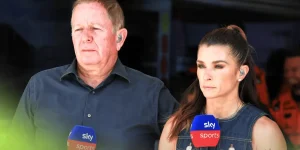 Martin Brundle e Danica Patrick