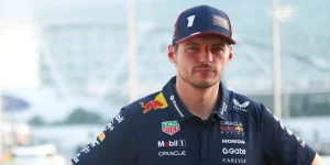 Max Verstappen in Abu Dhabi