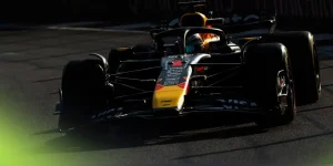 Max Verstappen driving for Red Bull at the 2025 Mexico City Grand Prix