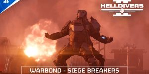 Helldivers 2 Siege Breakers lança pacote premium com armas para derrubar defesas