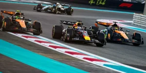McLaren and Red Bull drivers go head to head in Abu Dhabi.