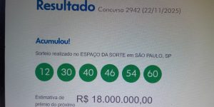 Sorteio da Mega-Sena tem números de aposta esquecida por morador de Concórdia