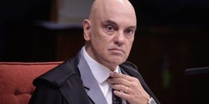 m colorida do ministro Alexandre de Moraes