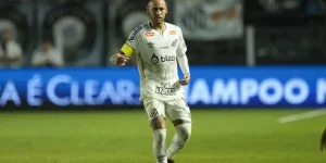 Neymar Jr in action for Santos FC