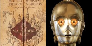 Leilão reúne itens icônicos de Harry Potter e Star Wars