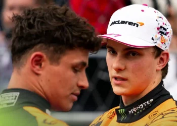 Lando Norris and Oscar Piastri