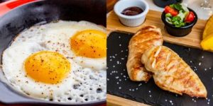 Ovo ou frango: qual é a melhor fonte de proteína para ganho muscular?