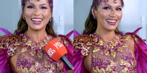 Lívia Andrade impressiona com superprodução em ensaio do Salgueiro