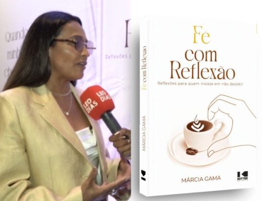 Lançamento de livro 'Fé com Reflexão' traz história inspiradora de Márcia Gama