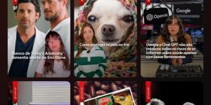 Foto: 1 de 1 Palco do g1 no GloboPop, novo app de vídeos verticais da Globo — Fo