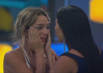 Samira enfrenta choro após indicação ao paredão e recebe apoio de Marciele no BBB 26