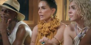 Deborah Secco no reality sobre poliamor "Terceira Metade" (Reprodução/Globo)