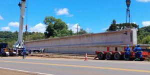 Construção de ponte na PRC-466 em Boa Ventura de São Roque